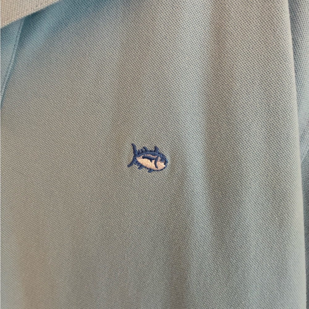 Southern Tide Light Blue Polo Shirt